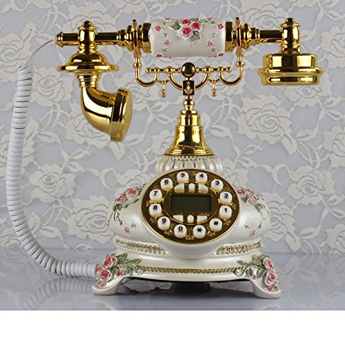 détail YAYA Téléphones rétro mode jardin européen/Salon antique téléphone à la maison/Plan-B