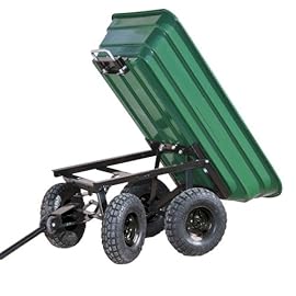 Provence Outillage 5675 Chariot remorque de jardin Vert