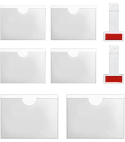 Clip Per Biglietto Parabrezza Auto - 5 Pezzi Trasparenti Per Parcheggio - Foto 3