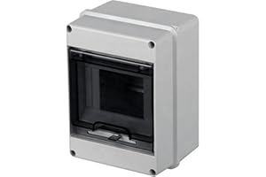 DOJA BARCELONA DOJA Industrial | CENTRALINO ELETTRICO | Cassetta Contatore Enel | 122 x 162 x 95 | Quadro Elettrico | Scatola Elettrica da Esterno Impermeabile | Scatola Stagna | Scatola di Derivazione Elettronica