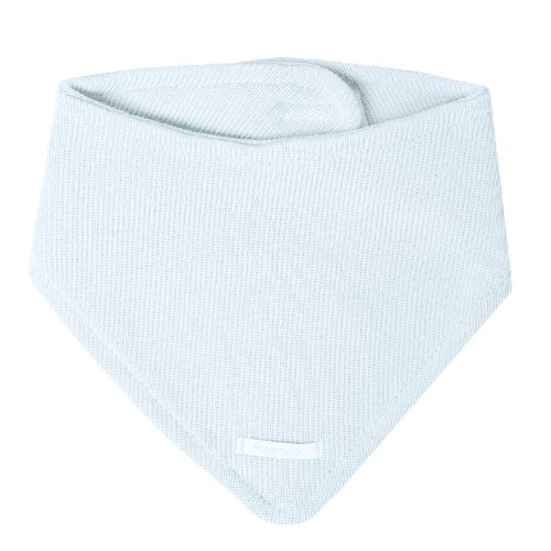 maximo Baby-Boys Triangle Neckerchief Scarf, Light Blue, One Size