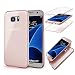Produktbild Galaxy S7 Edge Hülle, MOMDAD Beidseitiger 360°Full Body Schutzhülle für Samsung Galaxy S7 Edge Double Case Cover Telefonkasten Touchscreen TPU Silikon Transparent Front Back Schutz Ultra Dünn Kristall Crystal Weich Rutschfeste Anti-Kratzer Handy Tasche Schale Bumper - ROSE Gold
