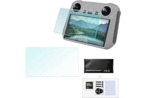 CACACOOK Folia HD nośna z dodatkiem szkła, folia wytrzymałości, kompatybilna z Mini 3 Pro, akcesoria do pilota zdalnego sterowania RC, szkło ochronne na zarysowania, twardość 9H