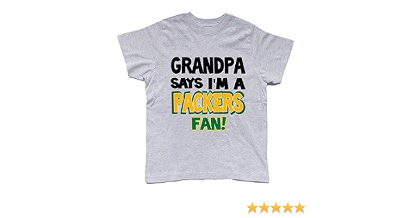 Packers Fan Boy T-Shirt Heather 