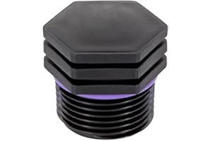 REKUBIK Plug Gewindestopfen Außengewinde mit O-Ring Größe 1 1/2" AG