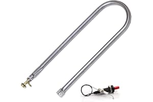 ANGELO PEGORARO Bruciatore a Gas cm 65 a U ricambio universale per barbecue pietra ollare pietra lavica piastra ghisa (BRUCIATORE GAS GPL)