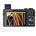 Produktbild atFoliX Panzerfolie kompatibel mit Canon PowerShot G5 X Mark II Schutzfolie, entspiegelnde und stoßdämpfende FX Folie (3X)