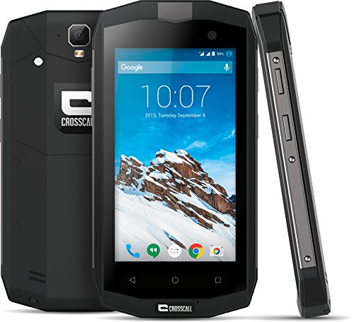 Crosscall Trekker-M1 Outdoor-Smartphone (4,5 Zoll, 1 GB RAM, 8 GB ROM, IP67, Android) schwarz
