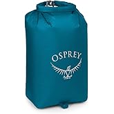 Osprey Ultralight Waterproof Sack, 20L, Waterfront Blue | Outdoor Accessory, Rain Cover, Dry Bag, Packing Organizer, Waterpro