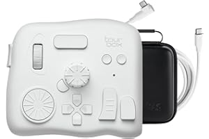 TOUR BOX TourBox Elite, Controller per Video Editing Fotografico, Bluetooth Tastiera di Scelta Rapida Personalizzata, Console Creativa per Photoshop Lightroom Premiere, Twavoletta da Disegno Windows Mac PC