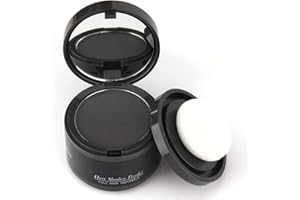 GOWWIM Hairline Powder, Hair Root Dye, Instantly Hair Color Shadow Cover Gray Hair Root, Hair Touch-Up, Thin Hair Powder 4g