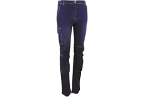 LMA Lebeurre - Pantalon de travail strech multipoches - FLEXION - Denim