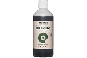 BIOBIZZ Bio-Grow - Fertilizzante per la Crescita Naturale, Trasparente, 500 ml