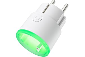 HomeWizard Energy Socket, WiFi Smart Strömbrytare med Realtidsövervakning och App Styrning för Elförbrukning, Precisa Energim