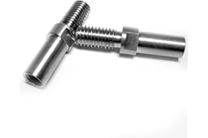 VEDA 2 pezzi M8 M6 V-Freno Boss - 6AL / 4V Ti / Titanio R9b