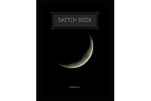 Sketch Book: Quaderno da disegno | Cuaderno de bocetos | Carnet de croquis | Skizzenbuch | スケッチブック. Luna, moon