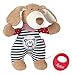 Produktbild sigikid, Mädchen und Jungen, Spieluhr, Stofftier Hund, Sepp Sapalato, Blau/Weiß, 40928
