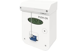 IXTRIMA Riattivatore Automatico per contatore luce, alimentato a Batteria 9V, Compatibile con Contatori Monofase e Trifase, con Relè di Segnalazione