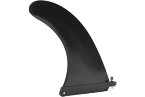 ALOMEJOR Pinne da Surf Gonfiabili Pinna Singola Pinne Amovibile per Tavola da Surf Stand Up Paddling Center Pinna