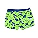 Produktbild QinMM Kinder Jungen Shark Print Stretch Strand Badeanzug Bademode Hosen Shorts Baby Cartoon Print Strand Tragen Sommer Grün 24 Mt-5 T (24M, Grün)