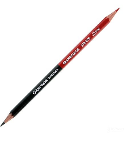 Watercolor Graphite Pencil Rgb Technalo Red | Caran D'A-Vertecchi Arte