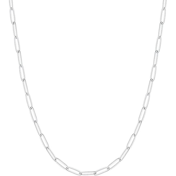 FOCALOOK Slangenketting Dames - Dun 1,2 Mm Roestvrij Staal Met Verlengketting