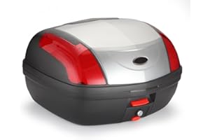 SATKIT 0889WPC - Baule universale per moto, scooter, XXL, 46 l, per 2 caschi