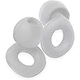FUJI - Noise Cancelling Ear Plugs for Sleep | Soft Silicone Ear Loops | Reusable Hearing Protection | Perfect for Concerts, Festivals & Musicians | Customizable Fit | SNR 28dB | 8 Ear Tips in XS/S/M/L