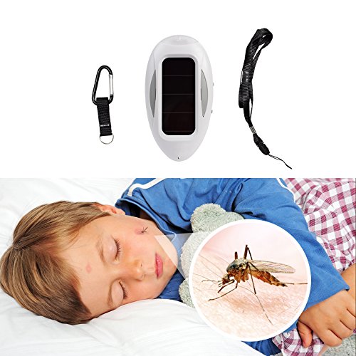Preisvergleich Produktbild Gardigo Solar Insektenvertreiber, Mückenbertreiber, Insektenschutz, Mückenschutz, Ultraschall