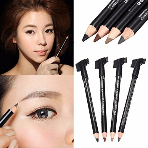 LuckyFine Waterproof Long lasting Eyebrow Pencil Pen Brush Cosmetic Beauty Makeup Tools