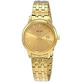 セイコー Seiko 腕時計 クォーツ エッセンシャル ゴールド ホワイト