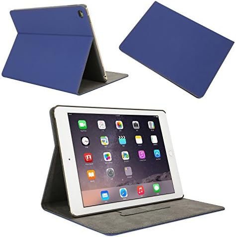iPad Mini Case, iPad Mini 2 Case, iPad Mini 3 Case, YEONPHOM Ultra Slim Book Style Folio Stand Screen Protective Smart Case Cover for Apple iPad Mini/Mini 2/Mini 3 7.9 inch Tablet (Blue)
