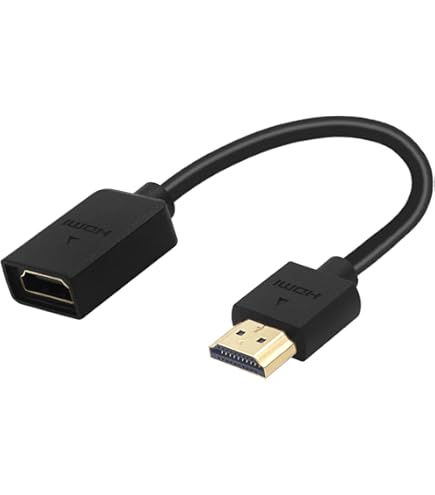 J&D 8K HDMI Koppeling, 8K@60Hz/4K@120Hz Vrouw naar Vrouwelijke Connector Verlenger, Ondersteuning 3D, HDR, HDCP, ARC, Compatibel met DVD, Blu-ray, TV, Laptop, PC, Monitor, 2 Pak