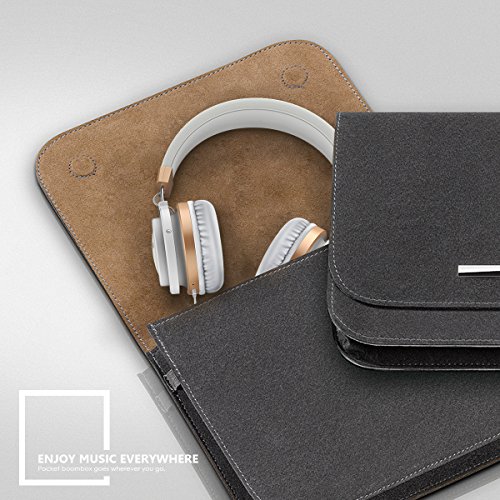 Honstek A5 KopfhÃ¶rer, On Ear Stereo Headset mit Starkem Bass, Eingebautem Mikrofon, Ergonomisches und Modisches und 3,5 mm Klinkenstecker fÃ¼r iPhone, Android Smartphone, Computer, Kinder (WeiÃŸ)