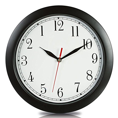 HC-Handel 915935 Wanduhr "Rückwärtslauf" Kunststoff Rückwärtsuhr 28 cm