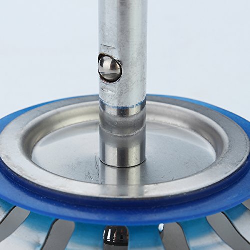 Küchen Spülensieb Abflusssieb Und Abfallfilter Für Spülbecken aus 304 Edelstahl 80mm - 4