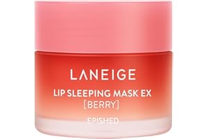 EPISHED LANEIGE Lip Sleeping Mask EX – Intensive Overnight Lip Treatment with Berry Complex – Deep Hydration and Nourishment for Dry, Chapped Lips – Smooth, Soft and Supple Lips by Morning (20g)
