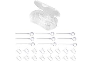 MUVONZI 100 Paar Durchsichtige Ohrstecker, Transparent Ohrring Ohrstifte Stopper Silikon Klar Gummi Ohrring Verschluss Kunststoff Stud Piercing Retainer für DIY Schmuck Fitting Ohrringe Machen
