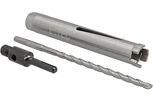 BTEC Corona diamantata per trapano SDS-plus, attacco e punta di centraggio, lunghezza utile 180 mm, Ø 32 mm