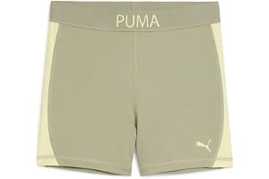 PUMA unisex - vuxen Stickade shorts W Puma Strong Short Tight - Hw 4"