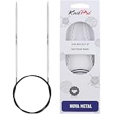 KnitPro 60 cm x 3 mm Nova Fixed Circular Needles Silver
