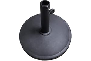Green Bay 12kg Cement Concrete Round Parasol Base Umbrella Stand Garden Outdoor Accessories