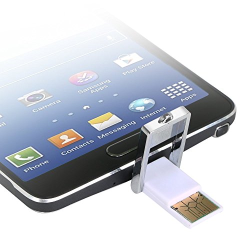 TRIXES Micro-SD-Kartenleser mit USB-Anschluss für PC und Micro USB OTG für Smartphones und Tablets - 7