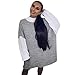 Produktbild Pullover Damen Mode Sweatshirt Frauen Lange Ärmel Stricken Oberteil Einfarbig Strickjacken Beiläufig Outwear zum zelten von ABsoar