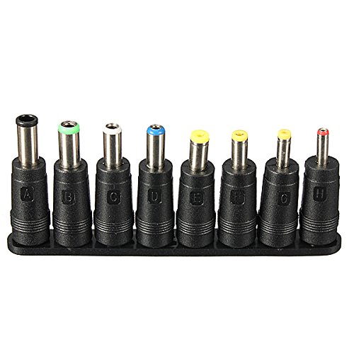 MASUNN 8Pcs Universal Ac Dc Power Adapter Tip For Power Adapter Charge Tester