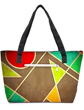 Snoogg , Damen Umhängetasche mehrfarbig mehrfarbig