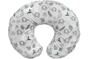 Boppy Uchwyt na karmienie piersią dla noworodków, ergonomiczny kształt z wyściółką, która zapewnia komfort matki i dziecka podczas karmienia piersią i butelką, można prać w pralce