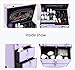 New Vanity Trolley case, vanity case, cosmetic case 51 X 37 X 24 cm (Black/Gold 3 Draw)
