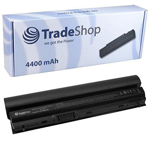 TradeShop Premium Li-Ion Akku 14,4V/14,8V 4400mah für Dell Latitide E6120 E6220 E6230 E6320 E6320-XFR E6330 E6430S ersetzt 09K6P 0F7W7V 11HYV 312-1239 312-1241 312-1381 312-1446 3W2YX 451-11702 451-11703