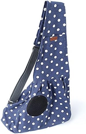 Dog Carrier Bag Pet Travel Portable Fashion Canvas Bag Dog Cat Travel Carrier Cage Out-Of-The-Shoulder Bag Puppy Cat Bag Portable Bag Bag